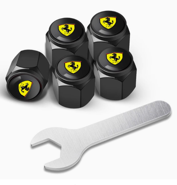 Car Tire Valve Caps – Stylish Wheel Air Valve Covers (4PCS)