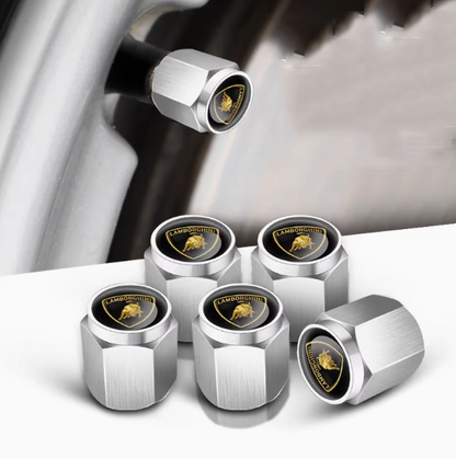 Car Tire Valve Caps – Stylish Wheel Air Valve Covers (4PCS)