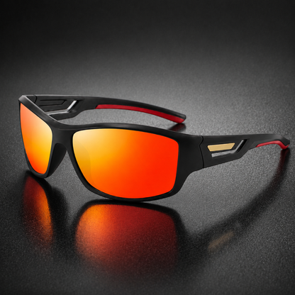Polarized Sport Sunglasses – UV400 TR90 Outdoor Shades for Driving, Fishing & Cycling