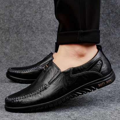 Men’s Genuine Cowhide Leather Comfort Loafers