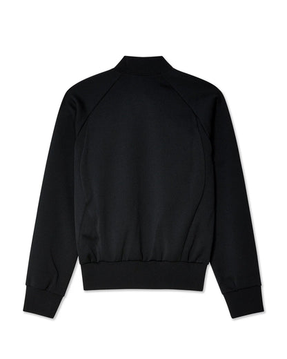 Black CDG Zipped Track Jacket