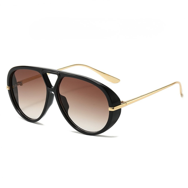 Retro Aviator Sunglasses – UV400 Unisex Pilot Frame Eyewear
