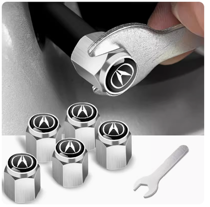 Car Tire Valve Caps – Stylish Wheel Air Valve Covers (4PCS)