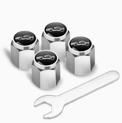 Car Tire Valve Caps – Stylish Wheel Air Valve Covers (4PCS)