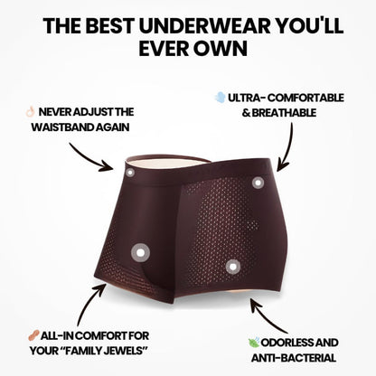 🔥Buy 5 Get 5 Free💥BAMBOO FIBRE BOXER SHORTS - FOR ALL-DAY COMFORT