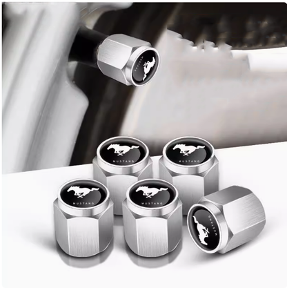 Car Tire Valve Caps – Stylish Wheel Air Valve Covers (4PCS)