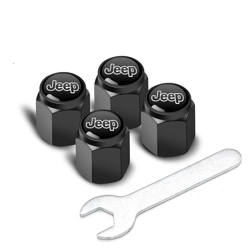 Car Tire Valve Caps – Stylish Wheel Air Valve Covers (4PCS)