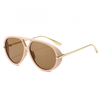 Retro Aviator Sunglasses – UV400 Unisex Pilot Frame Eyewear