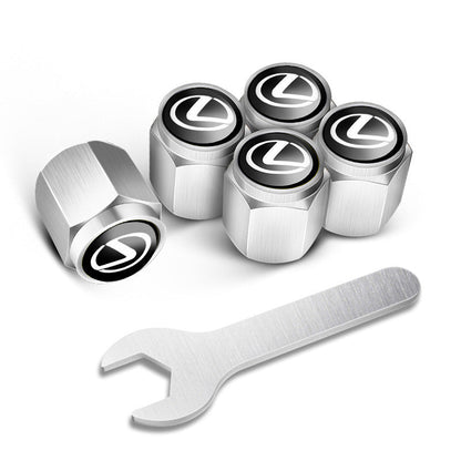 Car Tire Valve Caps – Stylish Wheel Air Valve Covers (4PCS)