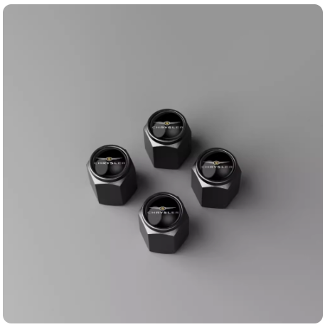 Car Tire Valve Caps – Stylish Wheel Air Valve Covers (4PCS)