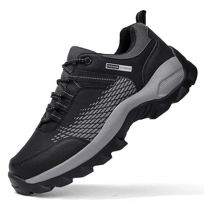 Men's Wear Resistant Waterproof Non-slip Anti-skid Anti-puncture Hiking Shoes Orthopedic Wide Toe Arch Support Walking Shoes