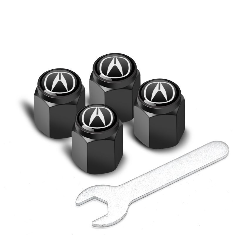 Car Tire Valve Caps – Stylish Wheel Air Valve Covers (4PCS)