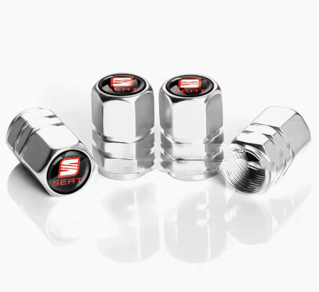 Car Tire Valve Caps – Stylish Wheel Air Valve Covers (4PCS)