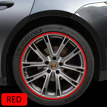 Universal Rim Protector – Anti-Scratch Wheel Protection Strip（8M Length – Fits All 4 Wheels, Any Rim Size）