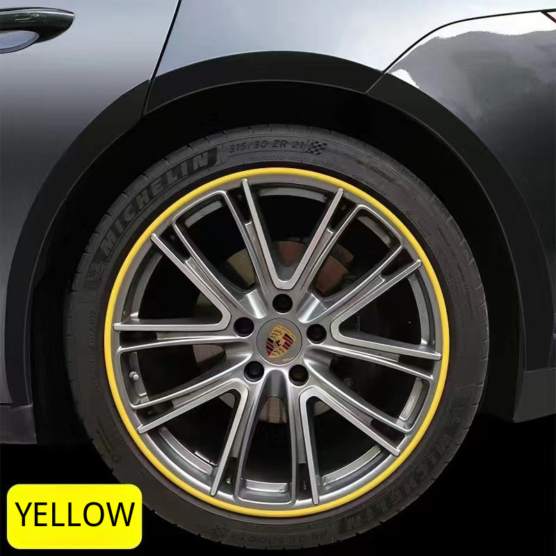 Universal Rim Protector – Anti-Scratch Wheel Protection Strip（8M Length – Fits All 4 Wheels, Any Rim Size）