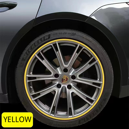 Universal Rim Protector – Anti-Scratch Wheel Protection Strip（8M Length – Fits All 4 Wheels, Any Rim Size）