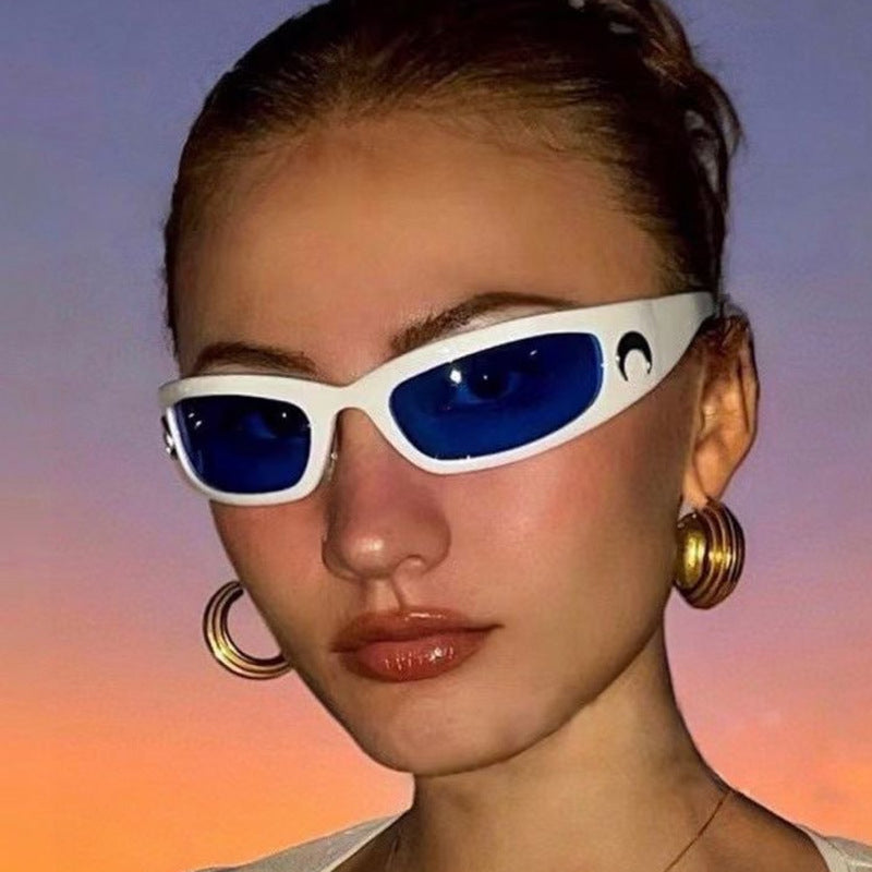 Retro Rectangle Sunglasses – Trendy UV400 Street Style Eyewear