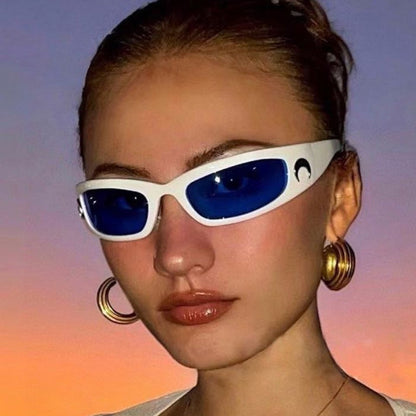Retro Rectangle Sunglasses – Trendy UV400 Street Style Eyewear