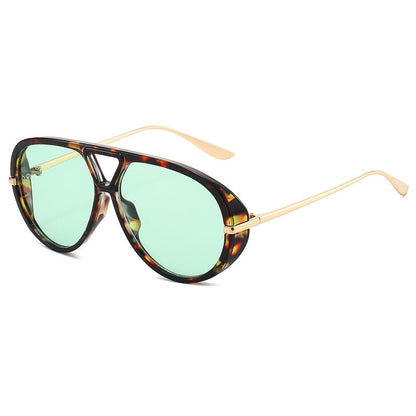 Retro Aviator Sunglasses – UV400 Unisex Pilot Frame Eyewear
