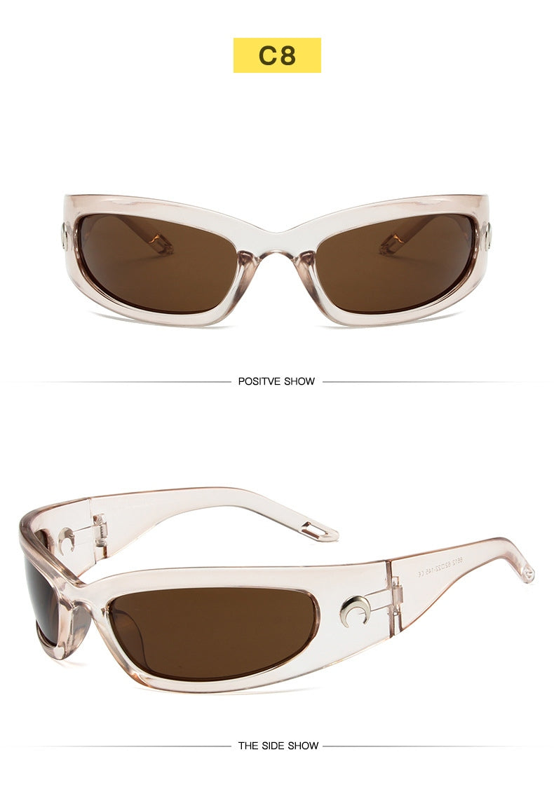 Retro Rectangle Sunglasses – Trendy UV400 Street Style Eyewear