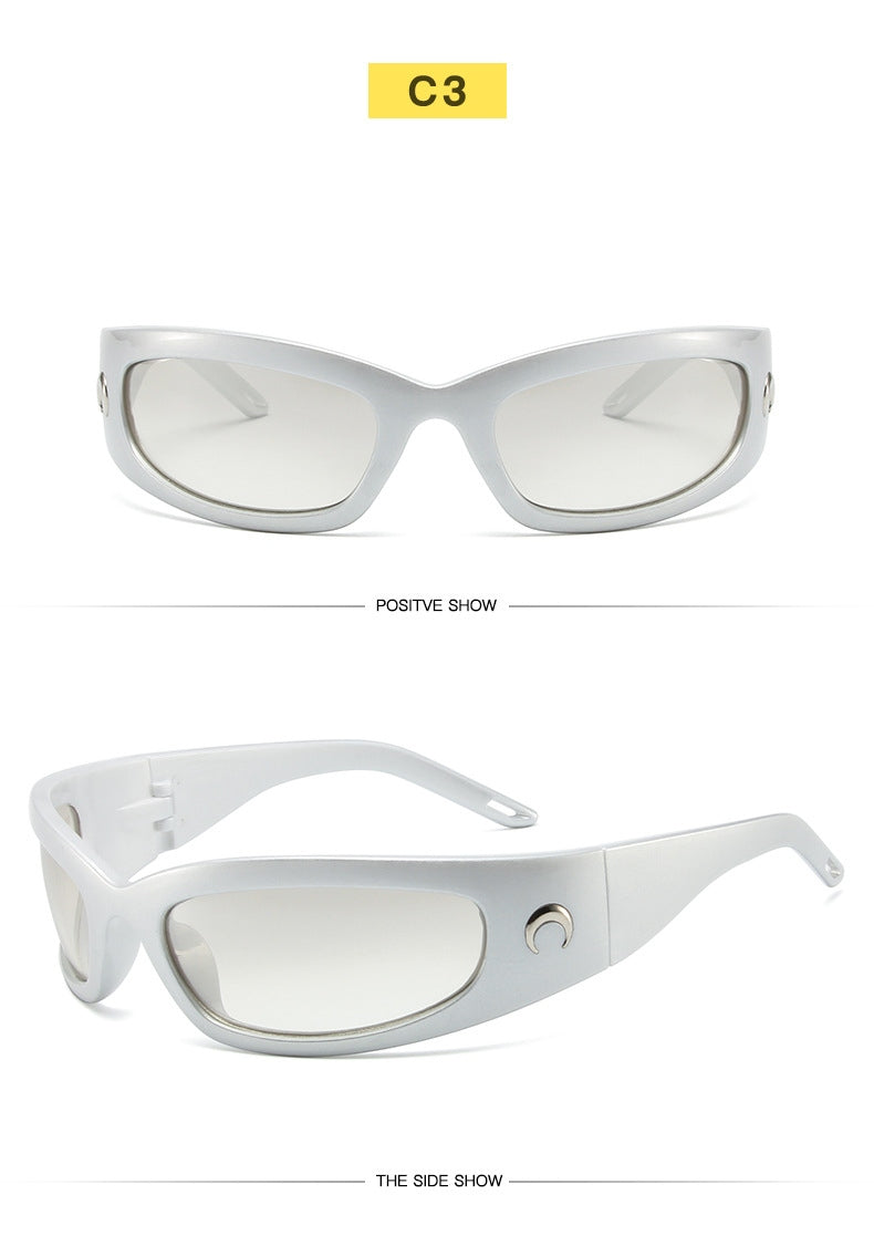 Retro Rectangle Sunglasses – Trendy UV400 Street Style Eyewear