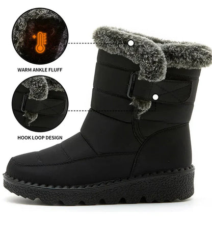 Women's Ankle Fur Snow Winter Boots