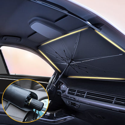 🔥Car Windshield Sun Shade Umbrella – Foldable UV Protection Heat Blocker