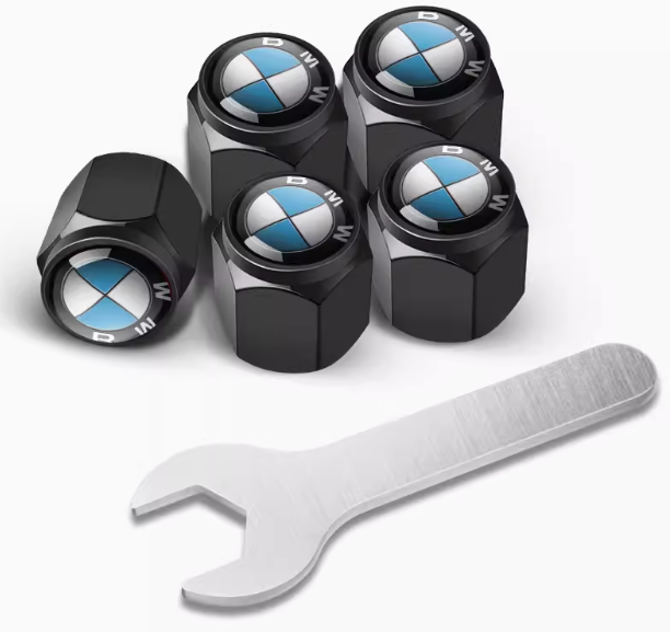 Car Tire Valve Caps – Stylish Wheel Air Valve Covers (4PCS)