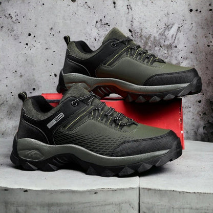 Men's Wear Resistant Waterproof Non-slip Anti-skid Anti-puncture Hiking Shoes Orthopedic Wide Toe Arch Support Walking Shoes