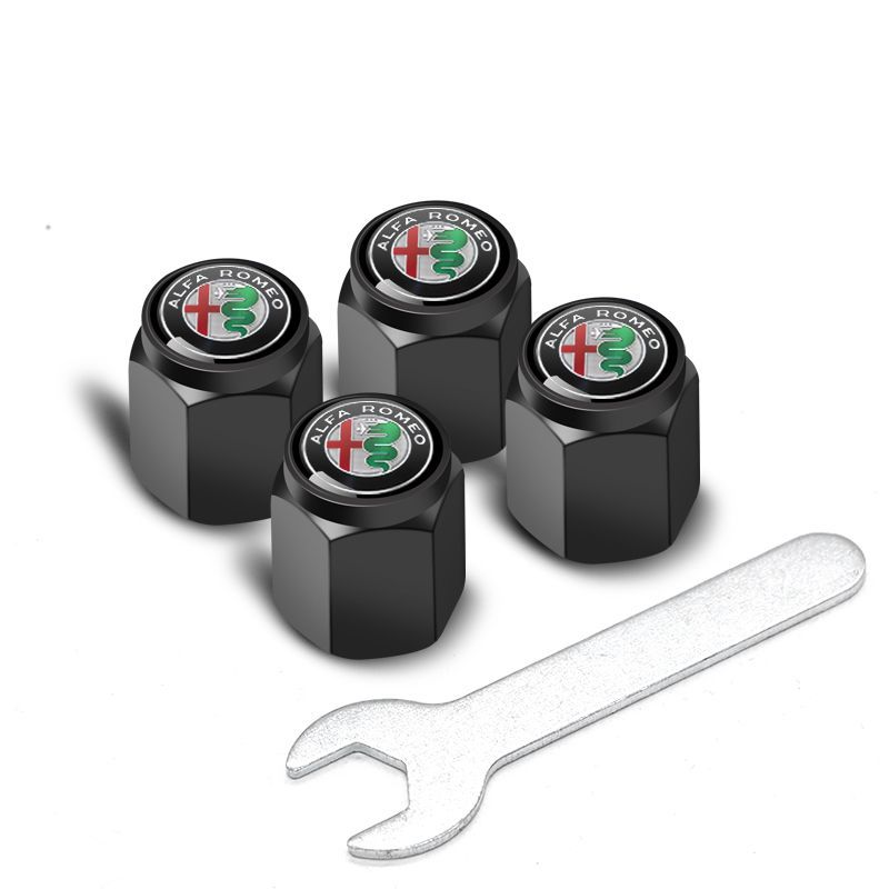 Car Tire Valve Caps – Stylish Wheel Air Valve Covers (4PCS)