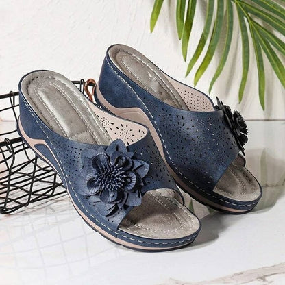Soft Bottom Massage Orthopedic Wedge Slide Sandals