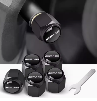 Car Tire Valve Caps – Stylish Wheel Air Valve Covers (4PCS)
