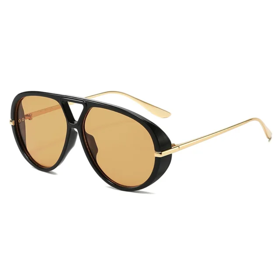Retro Aviator Sunglasses – UV400 Unisex Pilot Frame Eyewear