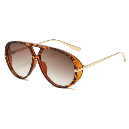 Retro Aviator Sunglasses – UV400 Unisex Pilot Frame Eyewear
